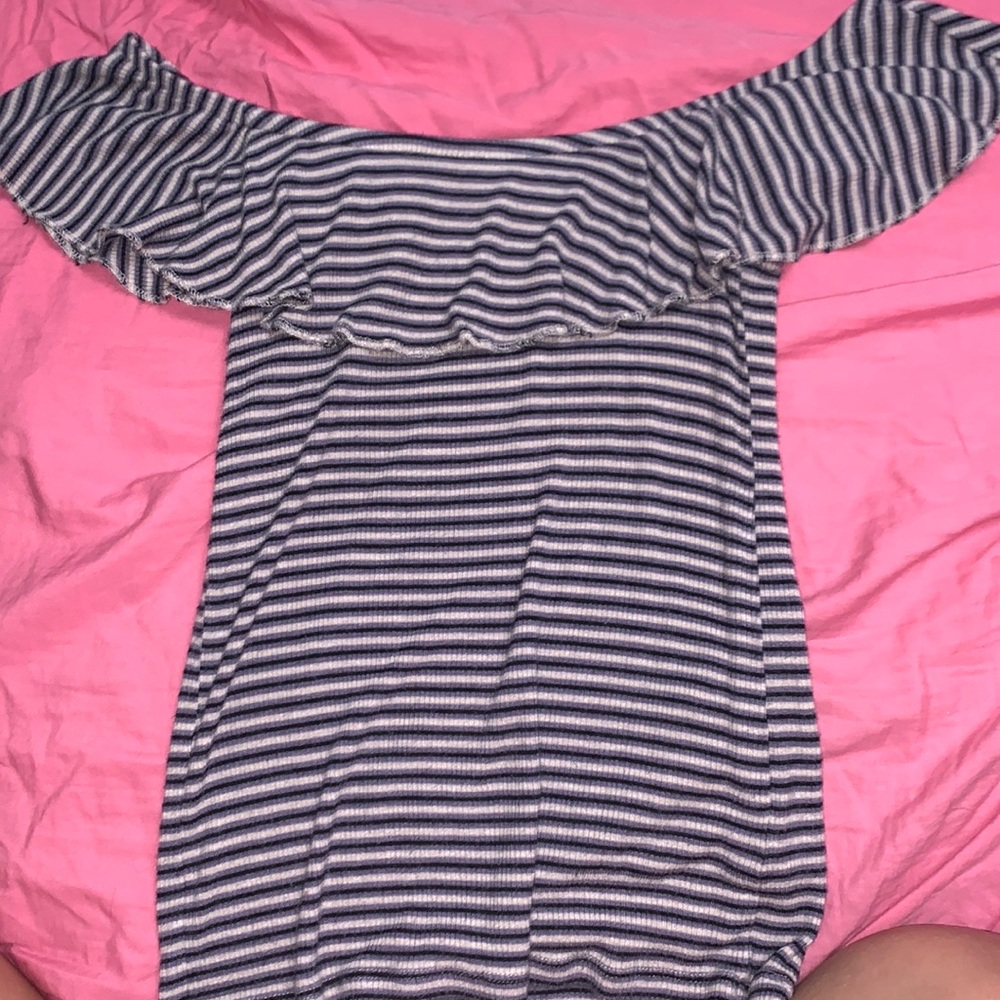 Off the shoulder tee shirt
